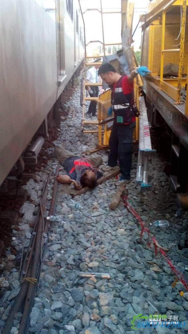 台铁列车一周两事故 误撞维修车50岁驾驶员丧命
