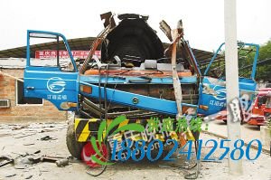 巴南一废旧油罐车爆炸 方圆百米窗户震碎·重庆