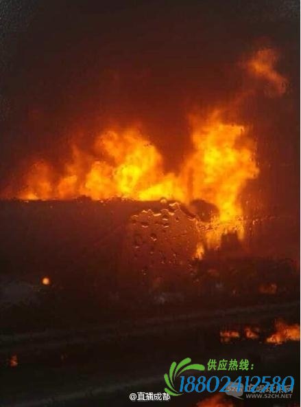 成南高速数十辆车追尾,油罐车爆炸,3人死亡 成都生活 最成
