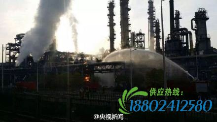 人民网北京4月21日电 据中央电视台新闻中心官方微博消息，今晨6时，江苏扬子石化乙烯厂一乙烯储罐发生爆炸。消防部门表示，目前管道内气体已关闭，残余气体正稳定燃烧，暂无危险。值班工作人员称，当时听到巨大声响，距离现场3公里处能感觉到窗户玻璃明显震动。事故造成1人骨折轻伤，已被及时送医。