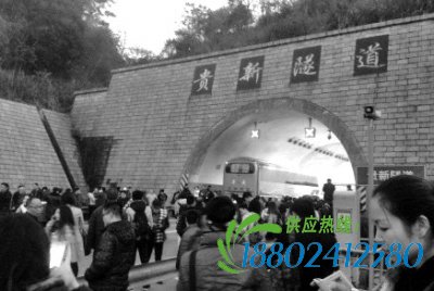 贵新隧道内小车冒烟起火发出爆炸声 司机乘客逃