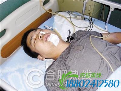 朱玉平向记者讲述生死瞬间