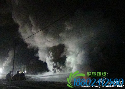 零下22度 奋勇扑救油罐车大火是个什么样子3