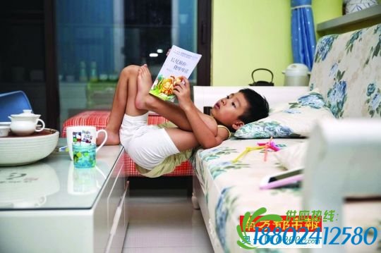 很多小孩都会在暑假用看书来打发时间。