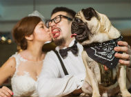 全球搞怪滑稽婚纱摄影 婚纱照原来可以这样玩