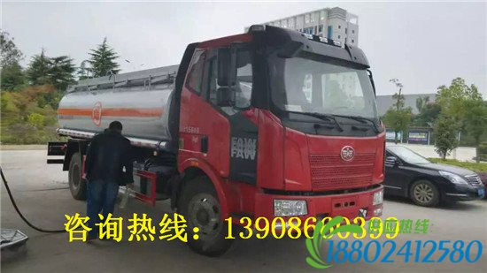 解放J6油罐车驱车千里到德阳，10吨油罐车价格，10吨解放的油罐车多少钱？