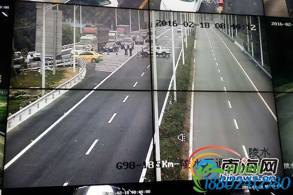 G98环岛高速189公里路段(海口往三亚方向)实施双向临时交通管制。