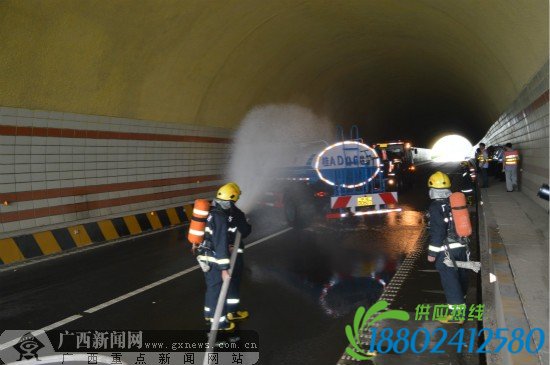 玉铁高速隧道发生油罐车爆炸?实为危化品应急演练