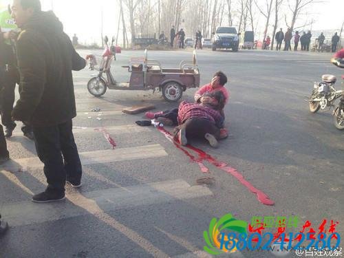 死亡路口:11岁少女被油罐车撞死（组图)