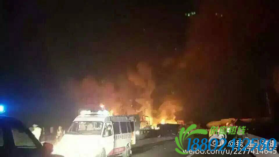 京港澳高速岳阳段发生爆炸 1公里外民房玻璃被震