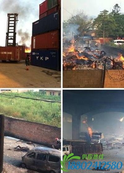 广州油罐车爆炸已致20死14伤(组图)