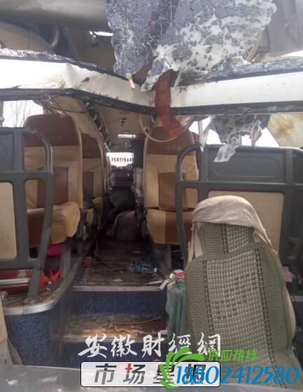 萧县：客车失控撞上护栏 6人遇难