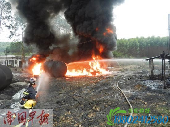 来宾市一深山炼油作坊发生爆炸 两名工人遇难(图)