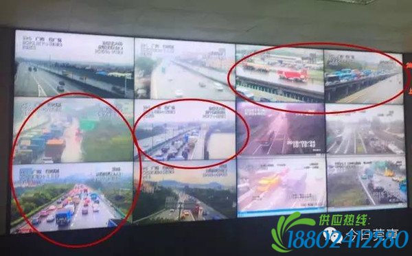 长安人扩散：广深高速油罐车漏油近4公里，虎门段大排长龙！