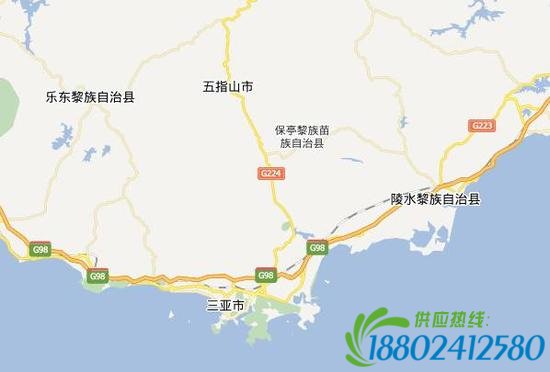 第四、第五和第七位，分别是海南的陵水县、三亚市和乐东县。