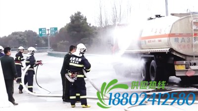 消防官兵正在排除险情