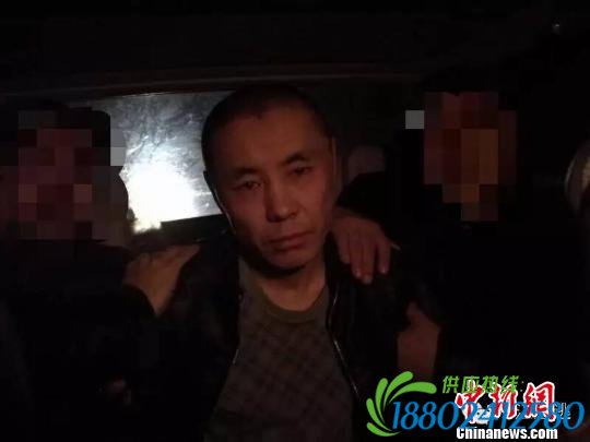 犯罪嫌疑人李振忠被警方抓获 钟欣 摄