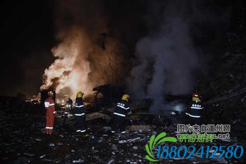 京港澳高速湖南段油罐车爆炸变乱已造成2死2伤
