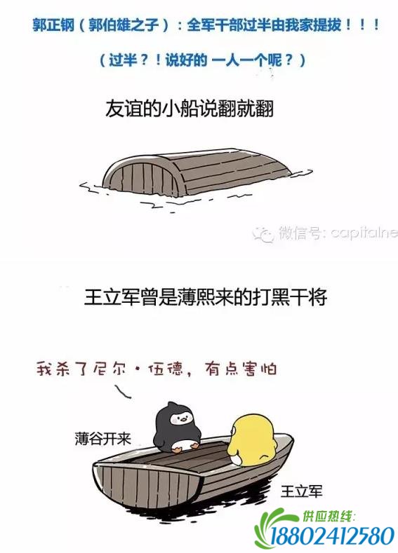 看图：郭伯雄徐才厚友谊的小船是怎样说翻就翻