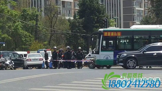 昆明：男子持菜刀砍伤数人 警方当场将其击毙