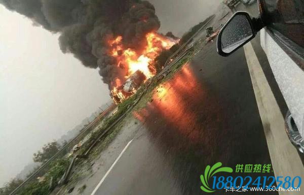 高速油罐车爆炸_山东高速油罐车爆炸_事故造成一死一伤 西禹高速油罐车爆炸