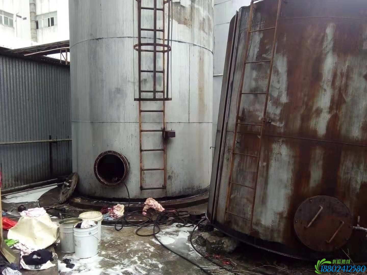 吴川油站地埋油罐拆除《油站储罐专业清洗拆除》
