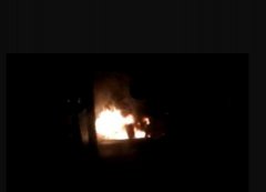 大广高速滑县段一油罐车爆炸 两名司机死亡