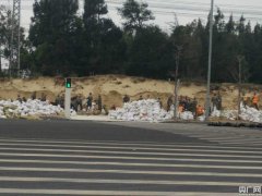 漳州PX工厂爆炸两度复燃 保护围堰填筑紧张进行
