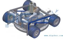 高效船体海生物清洗设备—德高洁海生物清洗智能机器人
