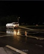 昨夜，兰溪“土办法”快速处置迎宾大道百米长