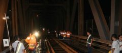 58趟列车调整运行 因肇庆西江大桥被撞受损