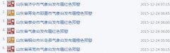 山东持续发布霾红色预警 济宁AQI爆表威海中度污染