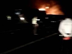 滚动：京港澳高速汨罗段发生油罐车爆炸事故