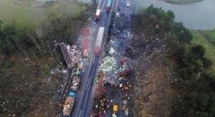 京港澳高速油罐车爆炸 最小伤员仅2个月