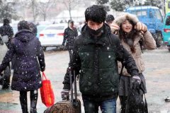 河北山东安徽等多省高速公路因降雪关闭（视频/图）