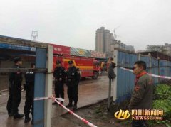 泸州一修理厂内罐车爆炸屋顶被冲飞(图)